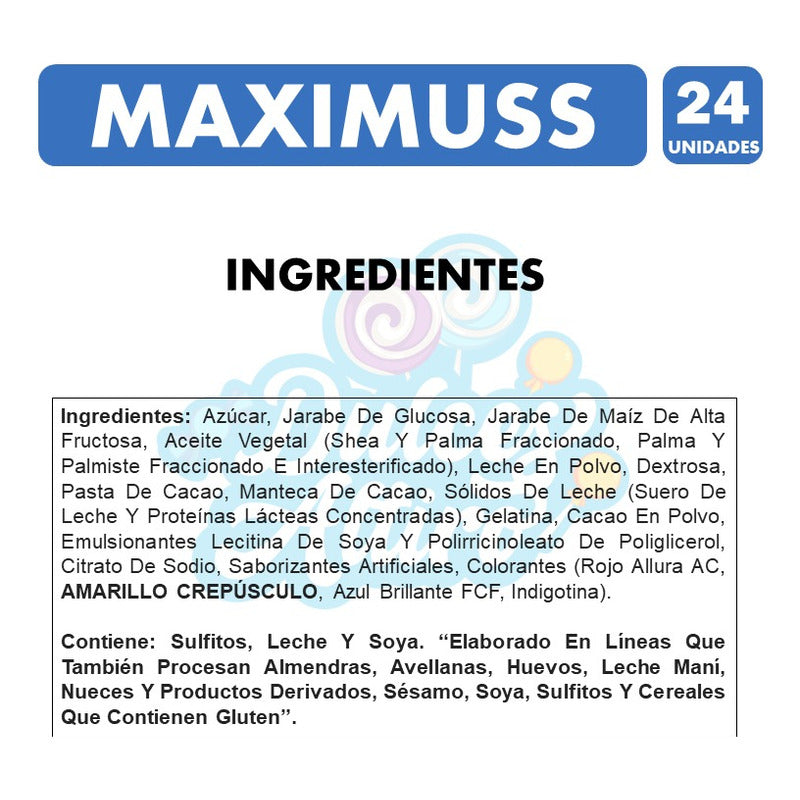 Marshmallows Maximuss De Costa (bolsa Con 24 Unidades)