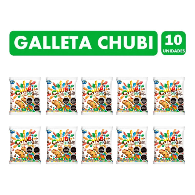 Galletas Chubi De Arcor - Especial Pack Para Colación (10un)