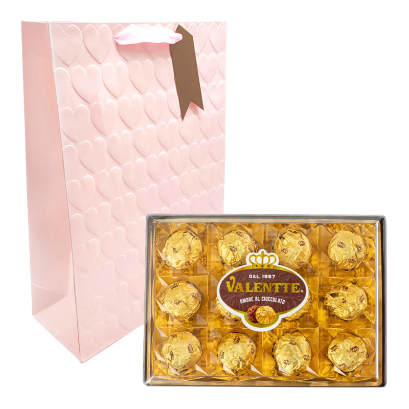 Bombones De Chocolate Valentte + Especial Bolsa De Regalo