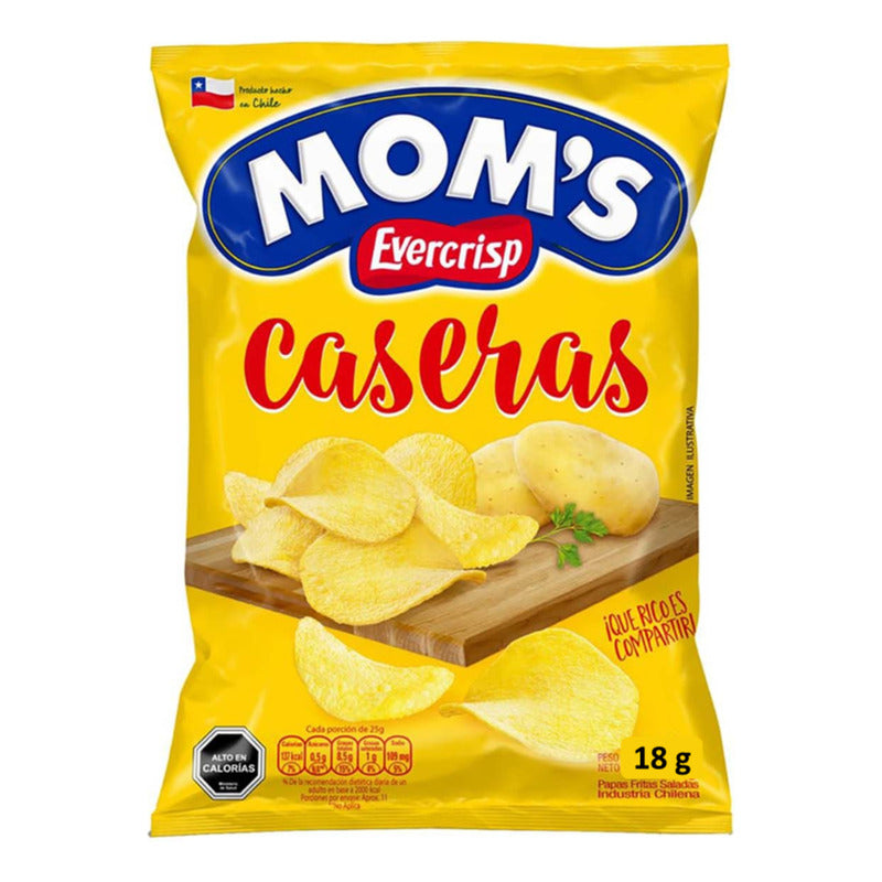 Papas Fritas Mom´s De Evercrisp, Sabor Original (pack 10uni)