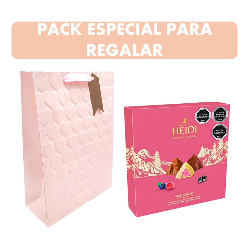 Bombones De Chocolates Heidi Wild Berries + Bolsa De Regalo