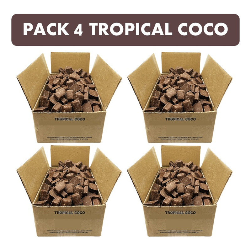 Tropical Coco De Arcor En Combo (pack De 4un)