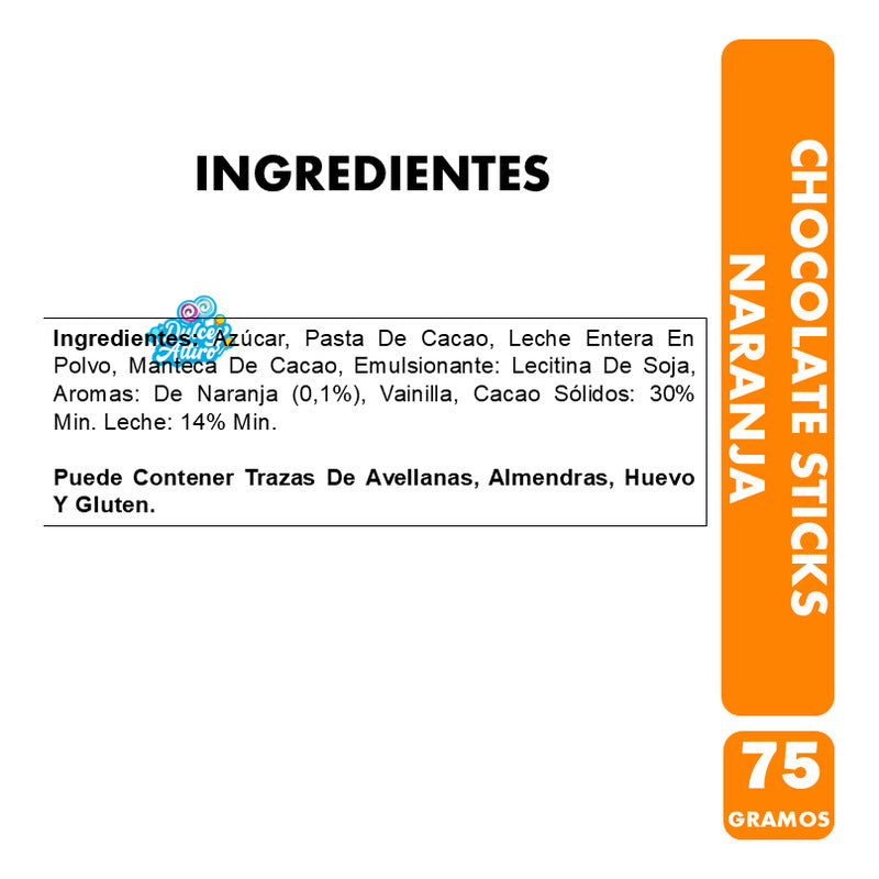 Chocolate Stick De Naranja Maitre Truffout Importado (75gr)
