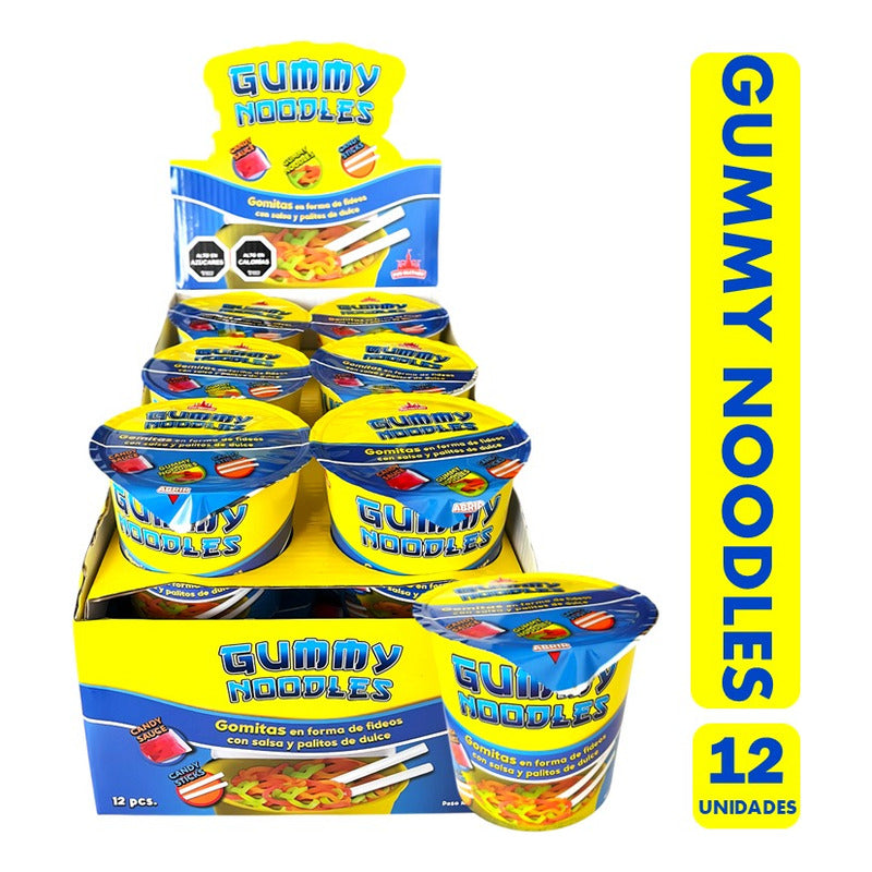 Maruchan De Gomitas - Gummy Noodles (caja Con 12 Unidades)