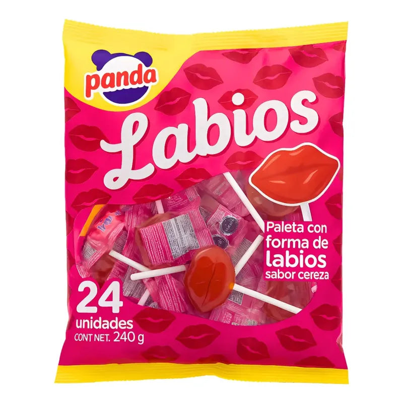 Caramelos Paleta Labios (bolsa Con 24 Unidades)