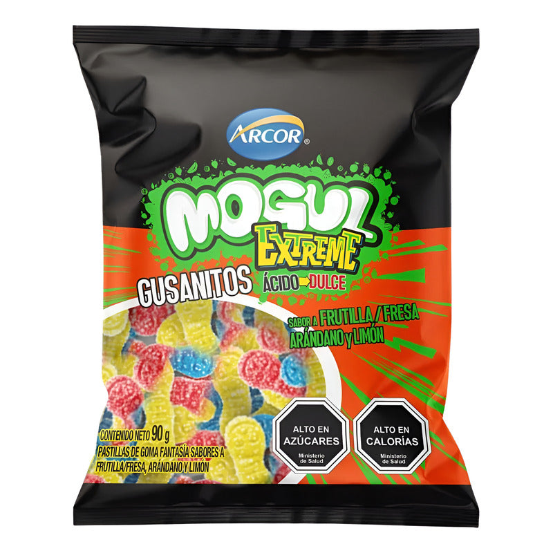Gusanitos Mogul Extreme Especial Halloween (bolsa Con 90 Gr)