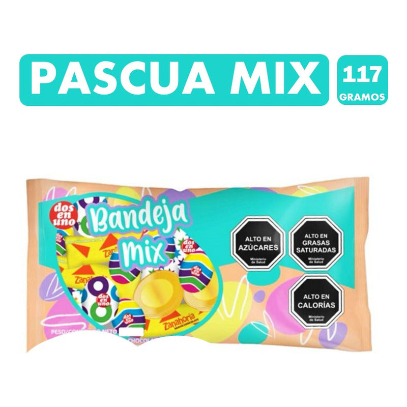 Bandeja Mix Dos En Uno - Especial Pascua (117 Gramos)
