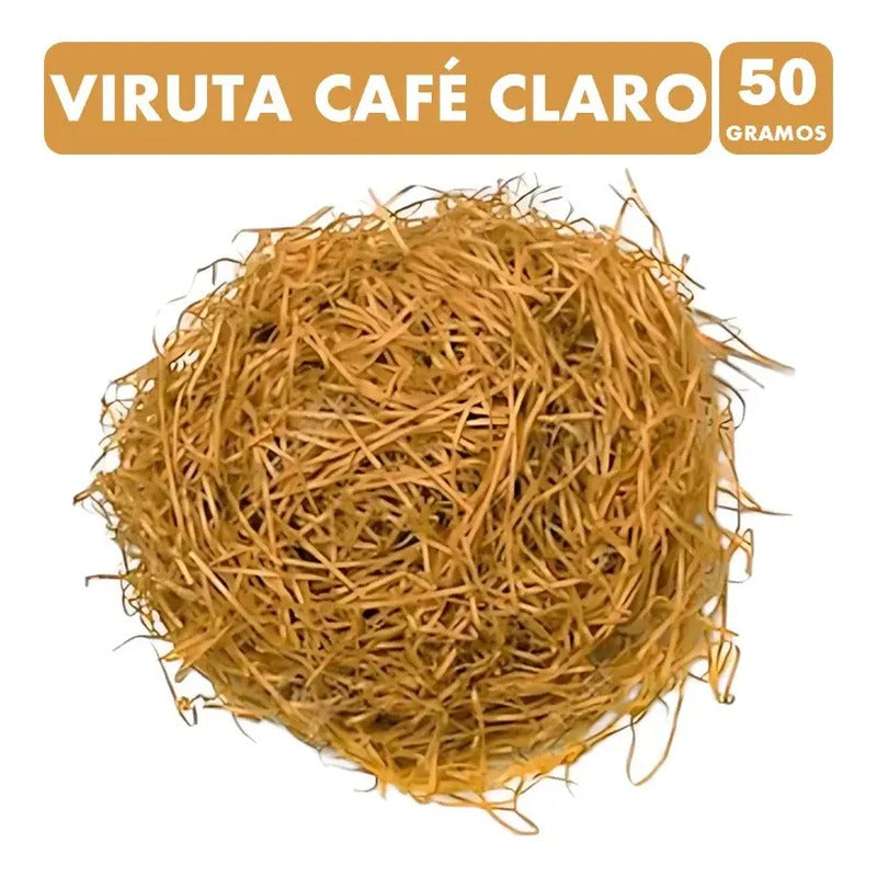 Pajita Para Rellenar Canasta De Pascua Café - Bolsa 50g