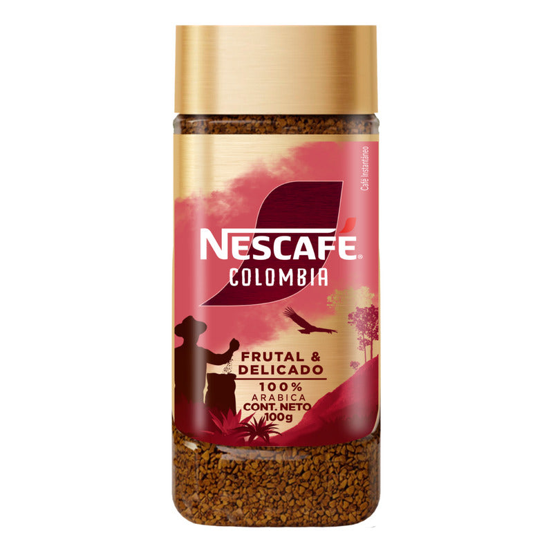 Nescafé Colombia Con Notas De Sabor Frutal Y Delicado (100g)