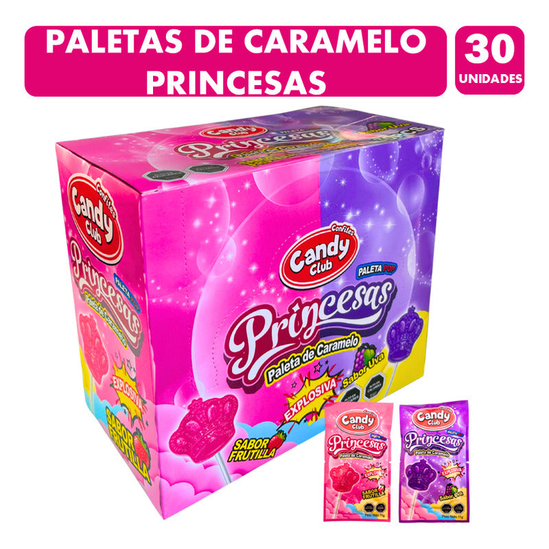 Petazeta  - Paletas Con Peta Zeta De Princesa (30 Uni)
