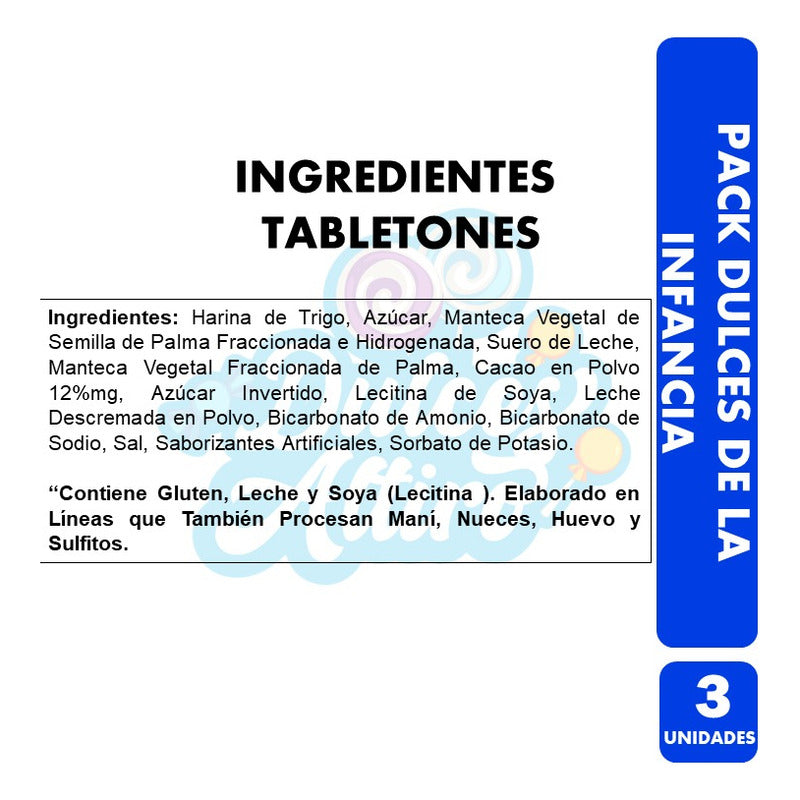 Pack De 100 Tabletones + 100 Chocolates + 20 Alfajores