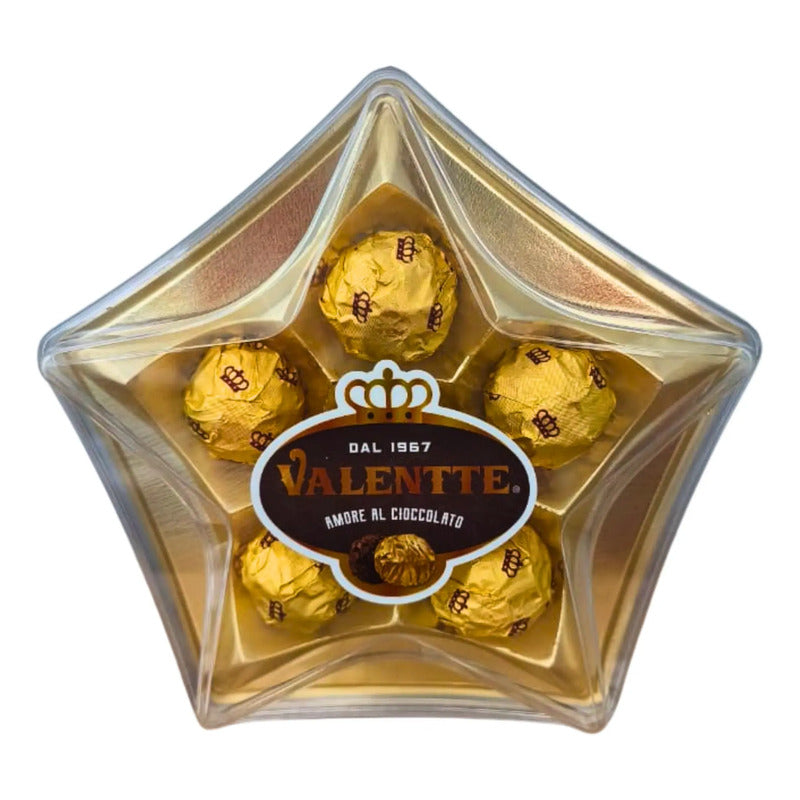 Bombones Valentte Diseño Estrella Especial Navidad