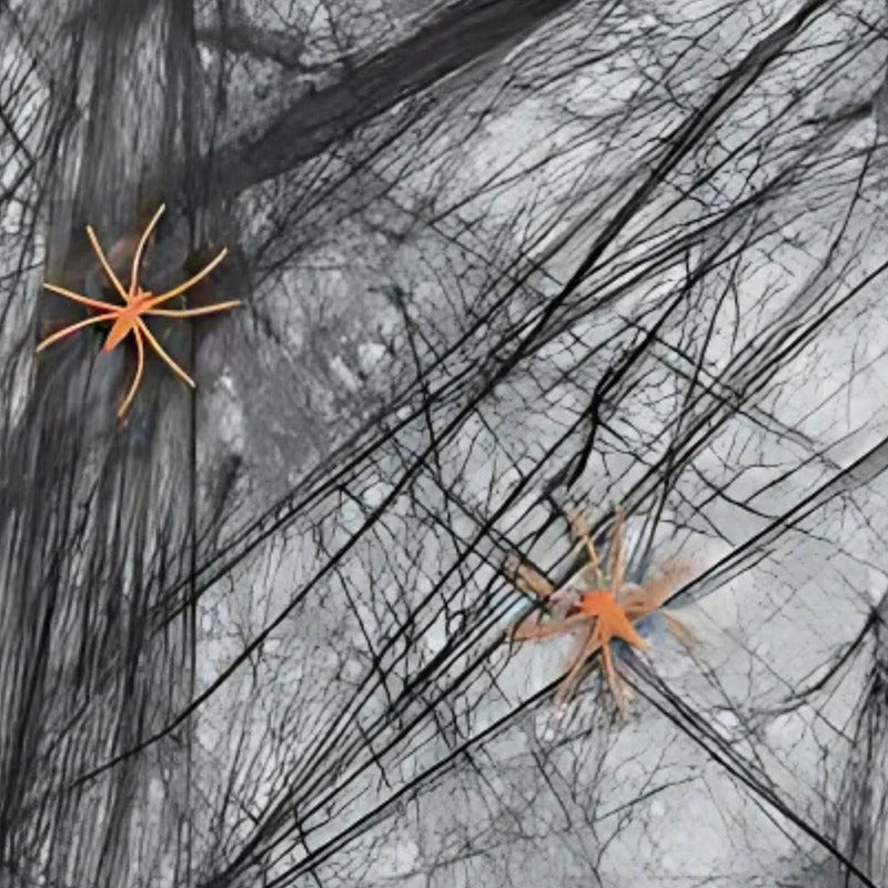 Telaraña Decorativa Negro Especial Halloween (20 Gramos)