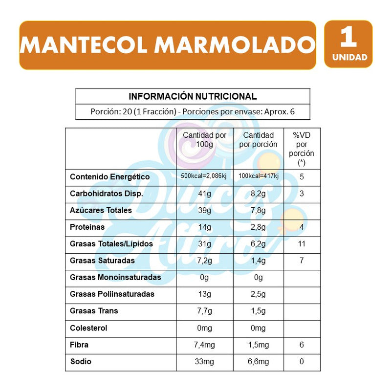 Mantecol Marmolado Con Más Cacao - Sin Gluten (111 Gramos)
