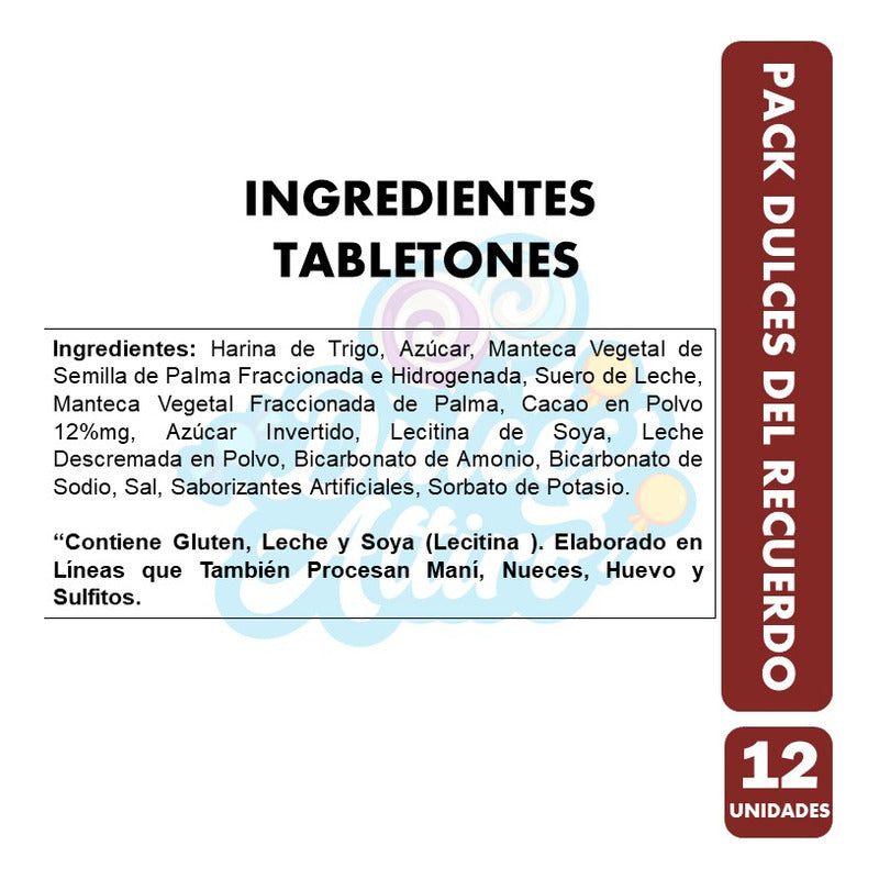 Pack De 100 Tabletones + Manichoc + 25 303