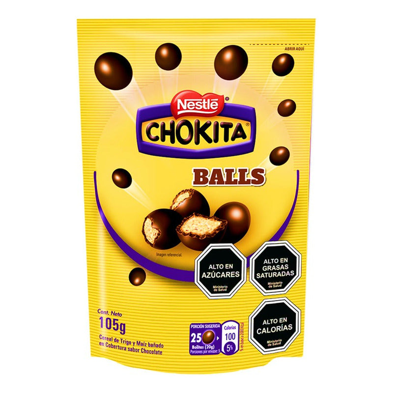 Chocolate Chokita Balls De Nestlé - Formato Doypack (105 Gr)