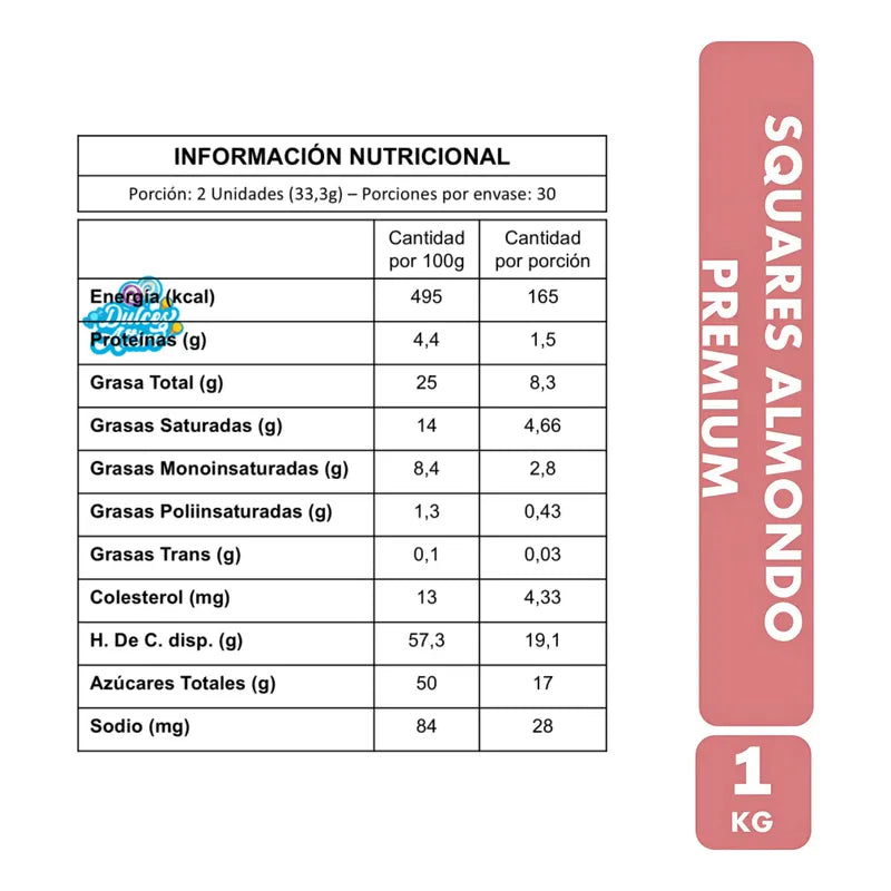Chocolate Bombónes Almondo Almendra De Goplana (caja 1 Kg)