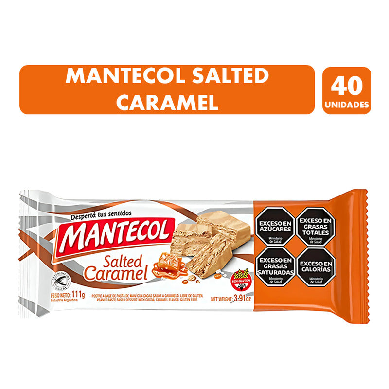 Mantecol Caramelo 111 Gramos - Caja De 40 Unidades