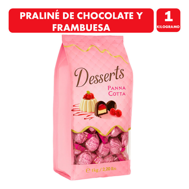 Bombon Chocolate Con Relleno De Frambuesa Vobro 1 Kg