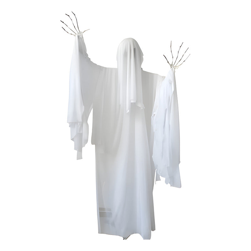 Fantasma Animatronic Con Movimiento Y Sonido Halloween