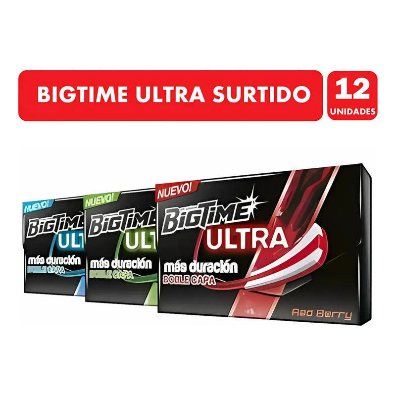 Bigtime Ultra Surtidos 4 Unidades Por Sabor - (12 Unidades)