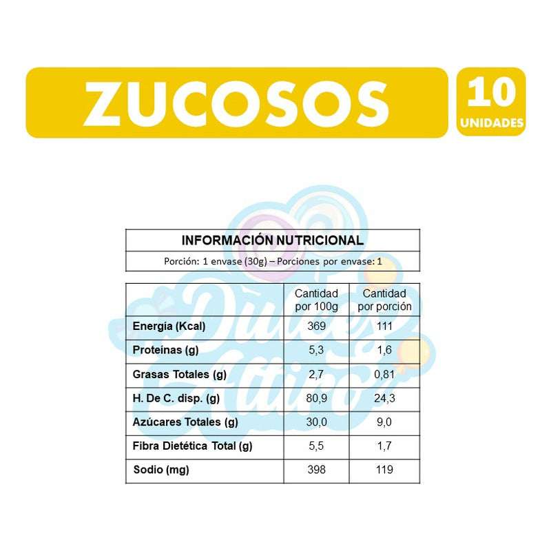 Cereal Zucosos Sabor A Maiz De Nestle (pack Con 10unidades)