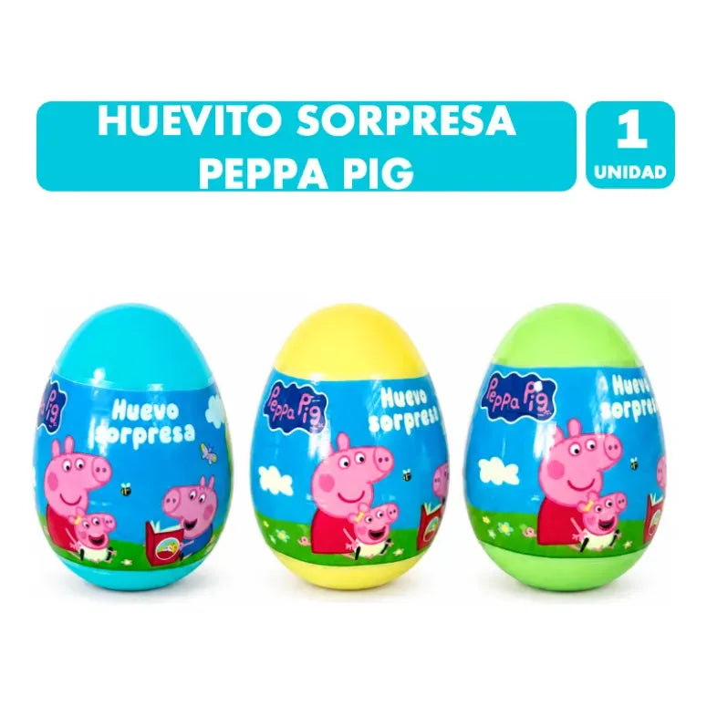 Huevitos Coleccionables Peppa Pig Brickell Candy Sin Azúcar