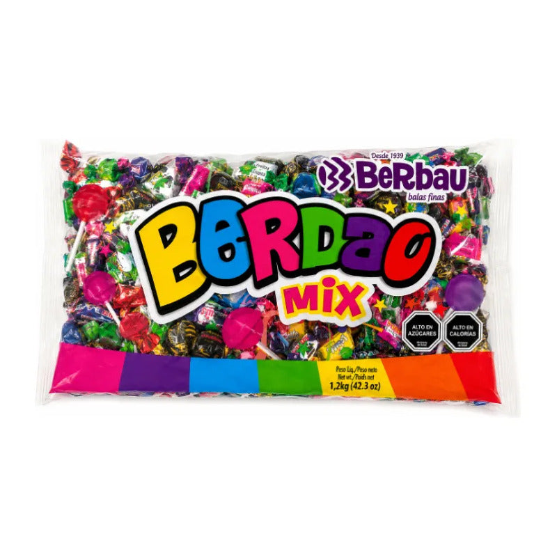 Dulces Caramelos Para Piñatas Berbau Mix Sin Gluten (1,2kg)