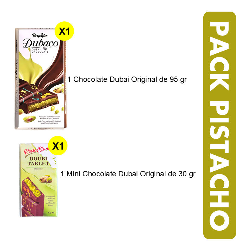Chocolate Dubai + Mini Chocolate Dubai De Regalo Para Ti
