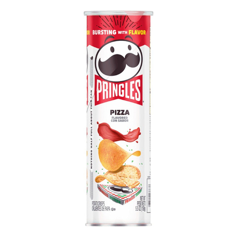 Pringles - Papas Fritas Sabor A Pizza (envase De 158gr)
