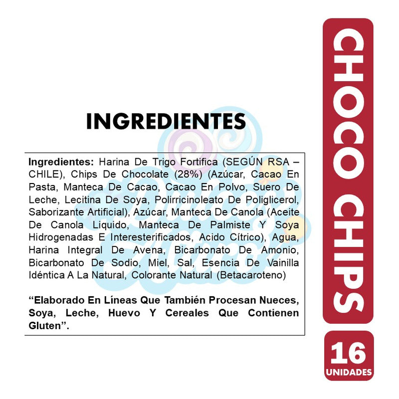 Galleta Chocochips De Chocolate- Nutrabien (caja Con 16 Uni)