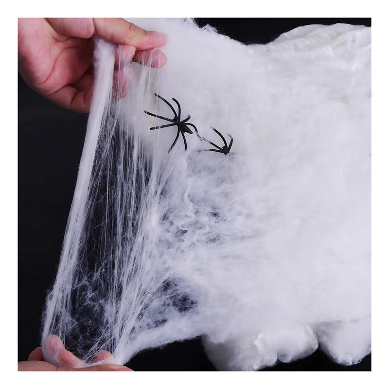 Telaraña Blanca Decorativa Especial Halloween 20g (unitario)