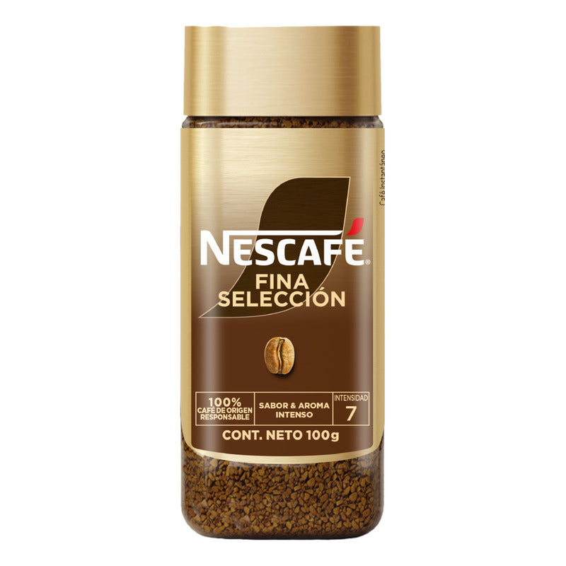 Café Fina Selección Nestlé Frasco De Vidrio (envase De 100g)
