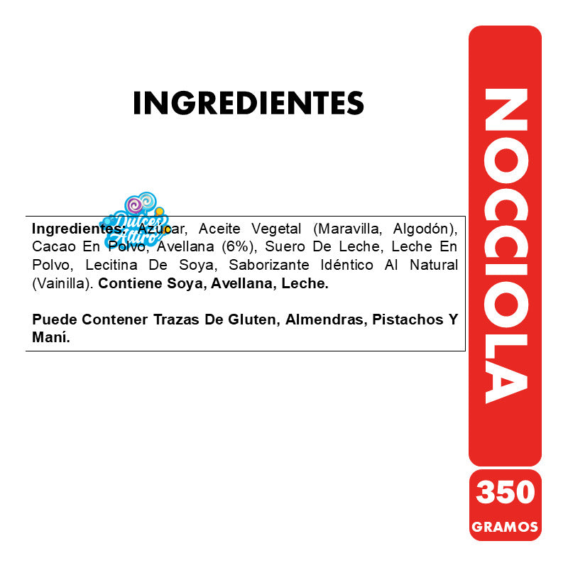 Crema De Avellanas Valentte - Nocciola (frasco Con 350 Gr)