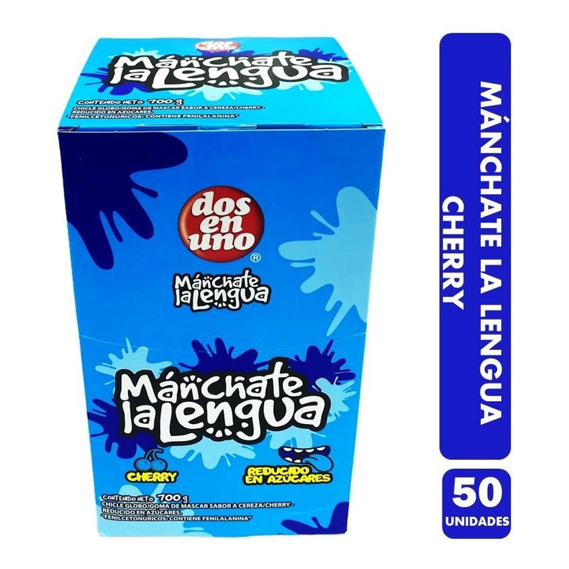 Arcor Mánchate La Lengua Sabor Cherry (display 50 Unidades)