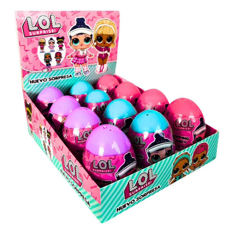 Huevo Sorpresa Lol Surprise De Brickel Candy (display 12u)