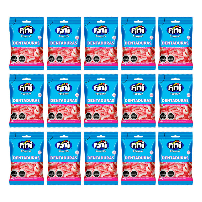Fini En Forma De Dientes (pack De 15 Bolsas De Fini)