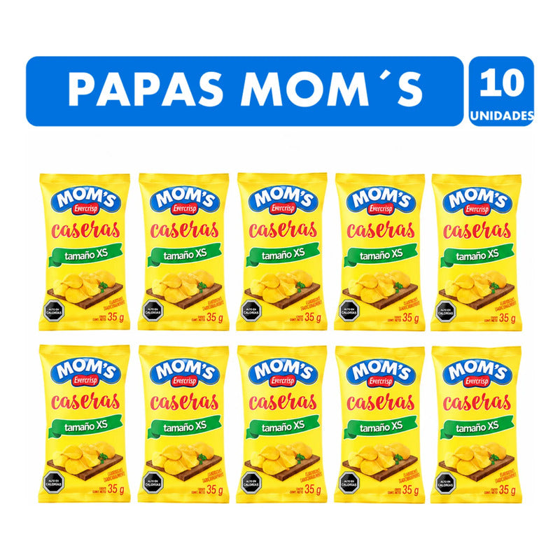 Papas Fritas Mom`s Evercrisp Tamaño Xs (pack 10 Unidades)