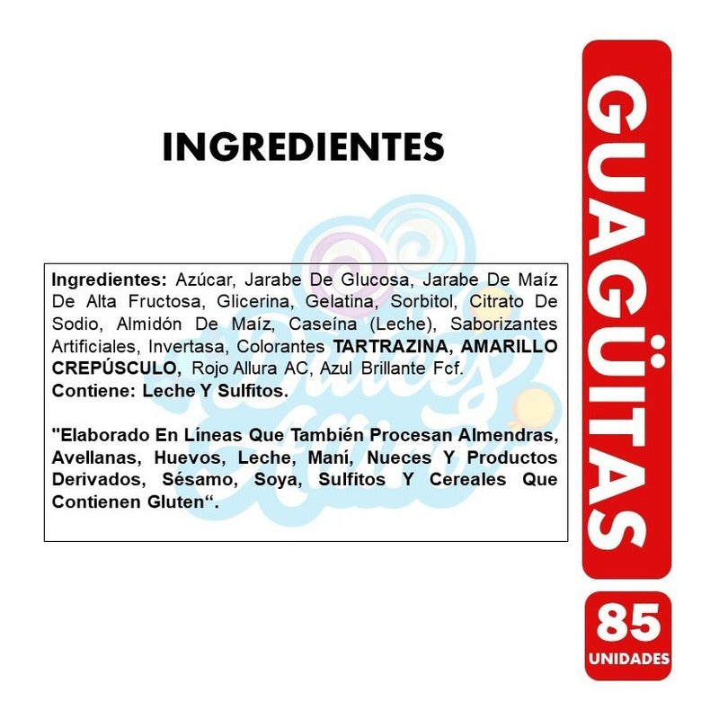 Guaguitas Ambrosoli (bolsa De 85 Unidades)