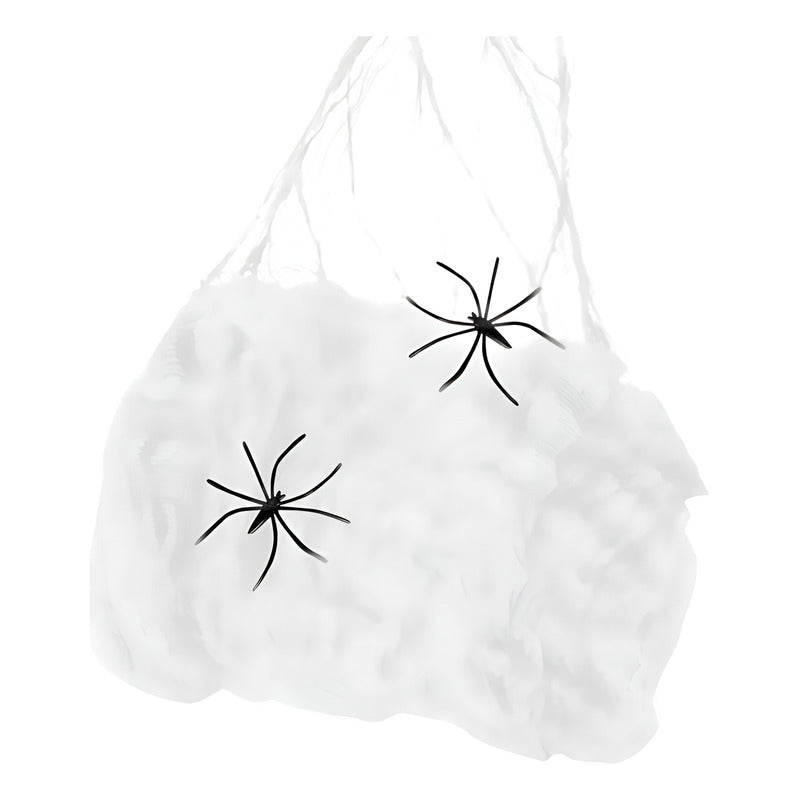 Telaraña Blanca Decorativa Especial Halloween 20g (unitario)
