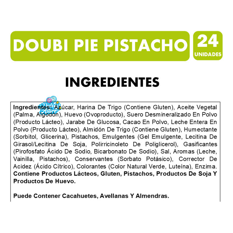 Chocolate Viral Sabor Pistacho - Barrita Viral (caja 24 Uni)