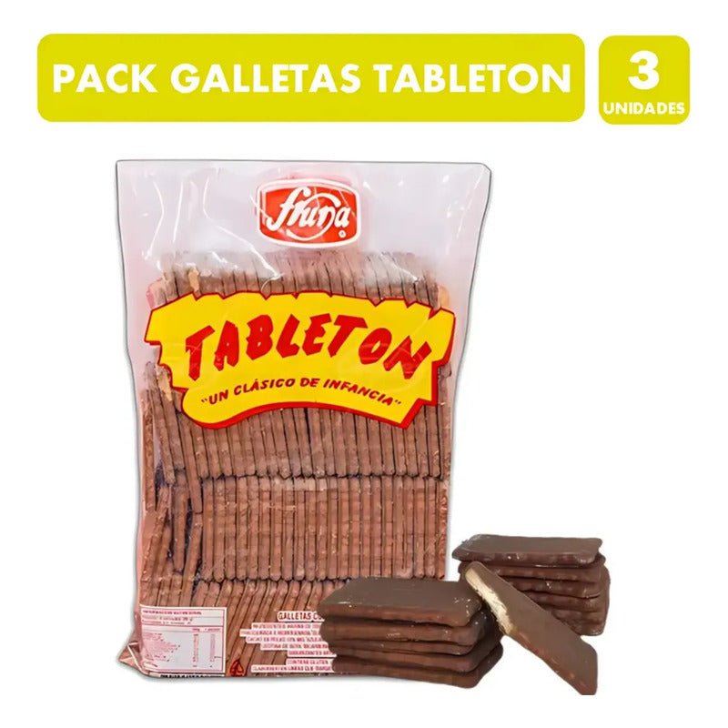 Pack Tabletones Galletas De La Infancia (pack Con 3unidades)