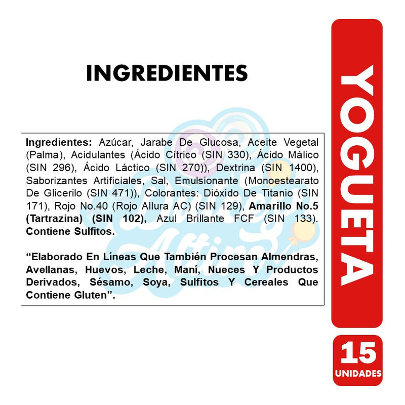Caramelo Yogueta Surtidos - Ambrosoli (bolsa Con 15 Coyacs)