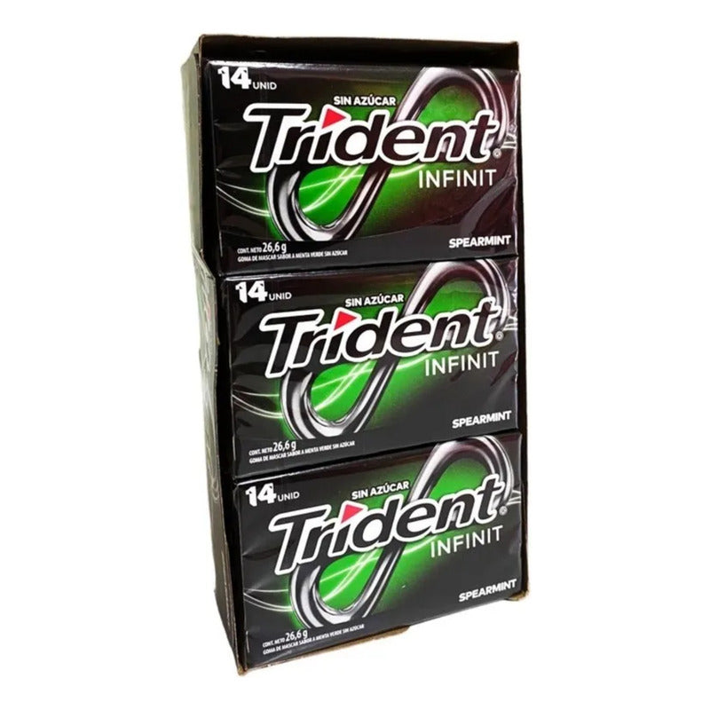 Chicle Trident Infinit Wowmint Display 12 Unidades