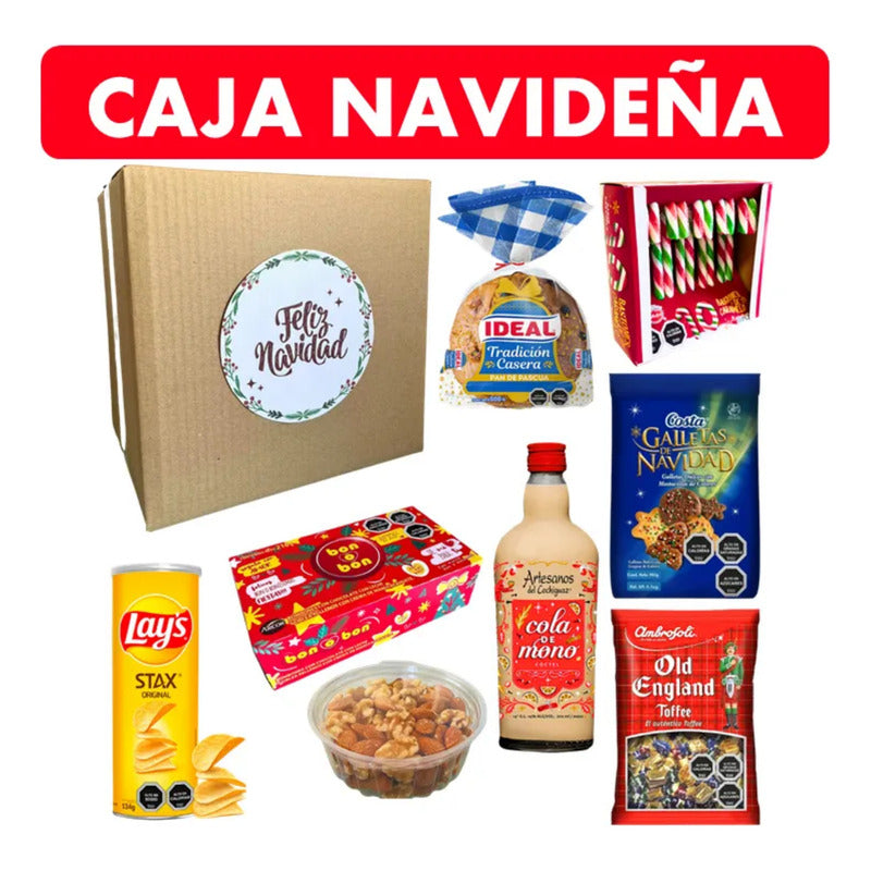 Caja Navideña Para Regalar - Especial Para Trabajadores