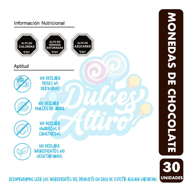 Monedas De Chocolate Ambrosoli Halloween (bolsa Con 30 Uni)