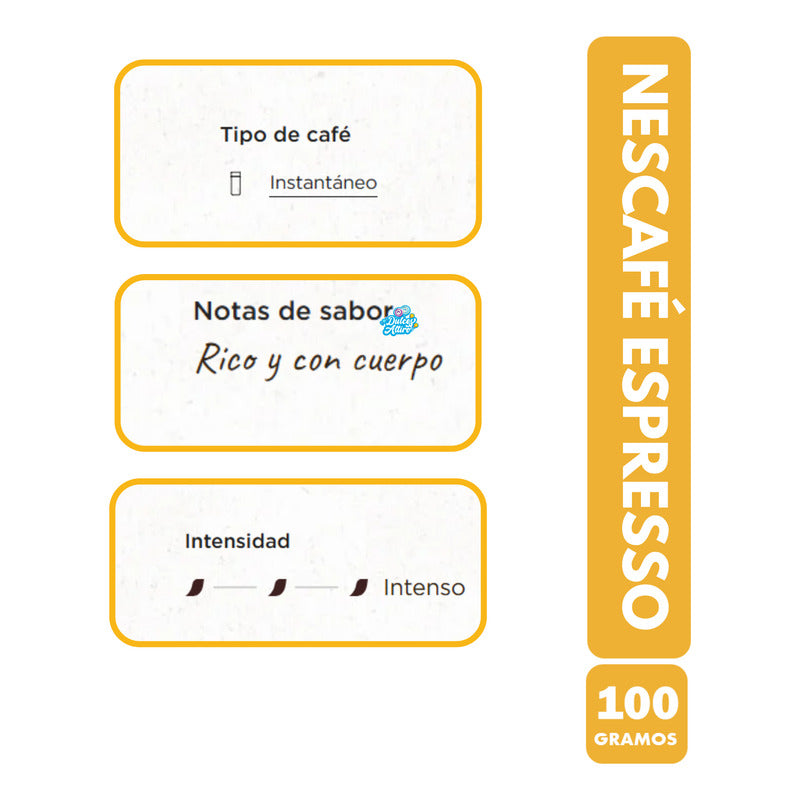 Nescafé Café Fina Selección Espresso Nestle(frasco Con 100g)