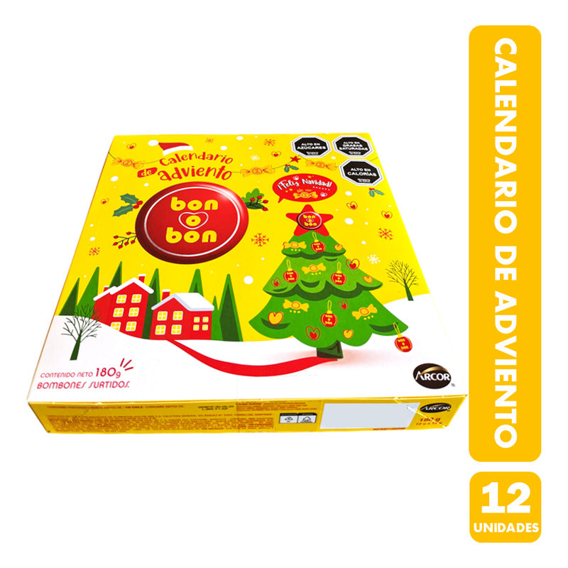 Calendario De Adviento - Bon O Bon Surtidos (caja Con 12 Un)