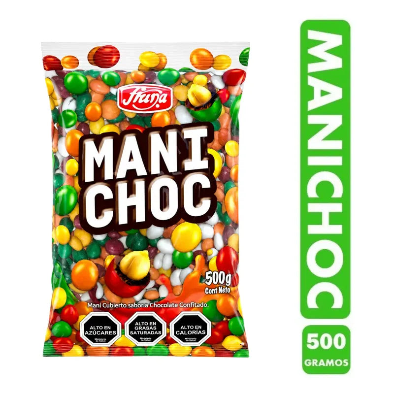 Manichoc Confitado De Fruna - Bolsa De 500 Gramos