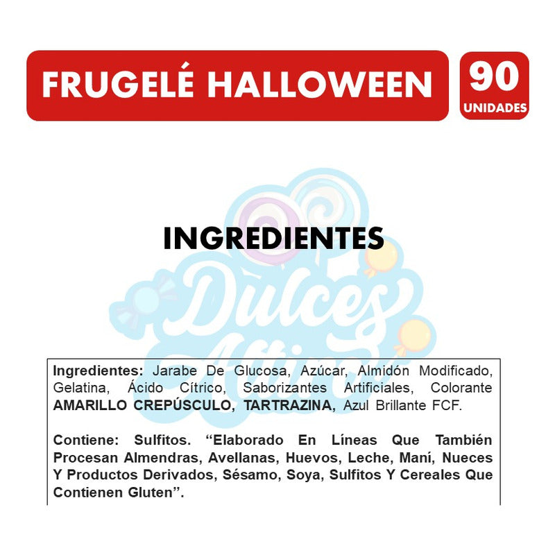 Frugelé Especial Halloween Gomitas Ambrosoli (bolsa Con 90u)